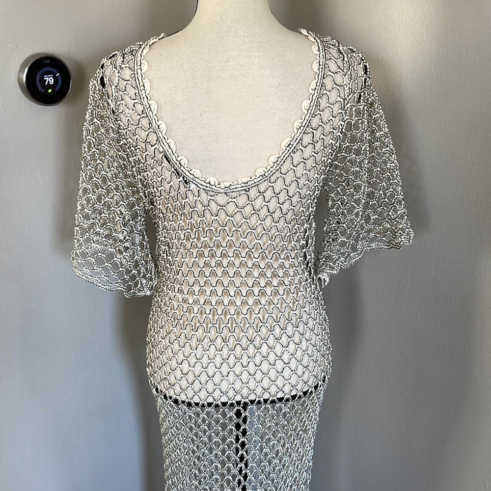 ZARA maxi brach dress cover up NWOT - Picture 11 of 13